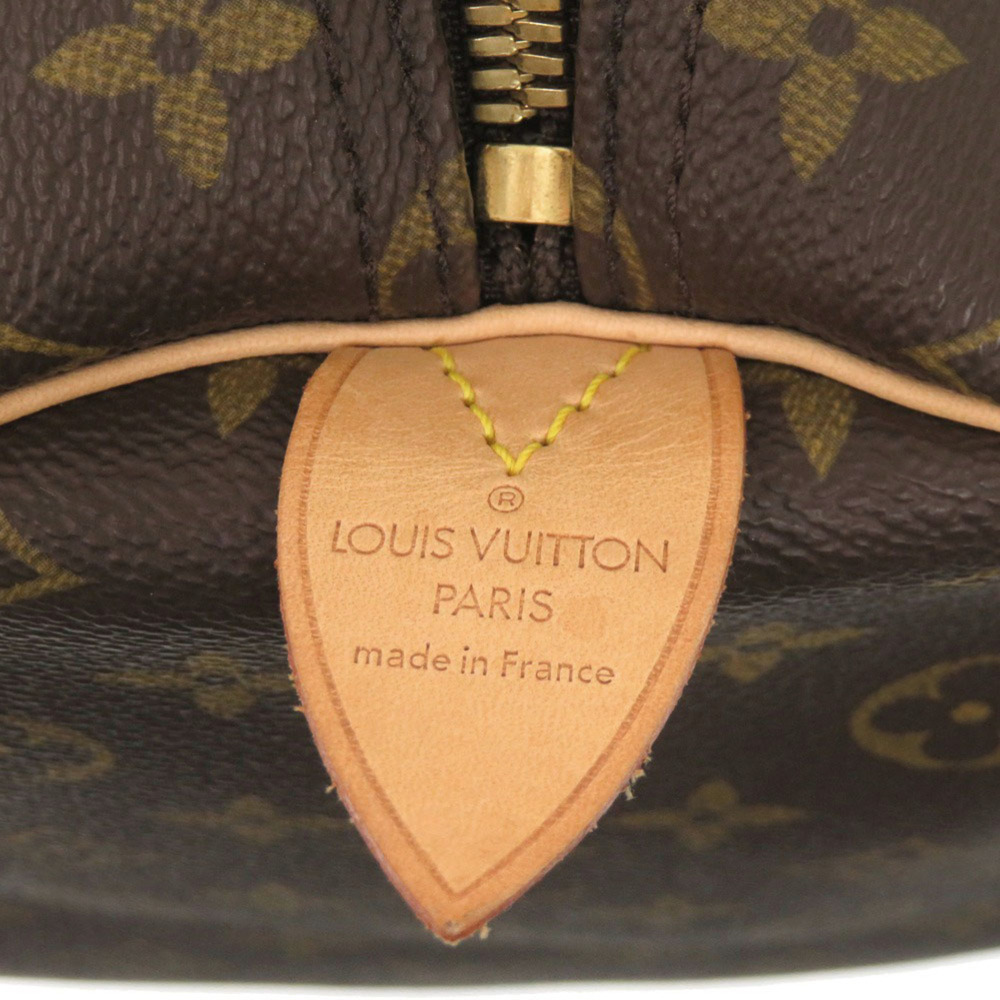LOUIS VUITTON Brown Monogram Keepall 55 Boston Bag - Picture 7 of 10